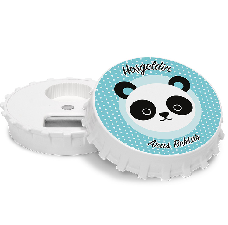yuvarlak acacakli magnet - panda